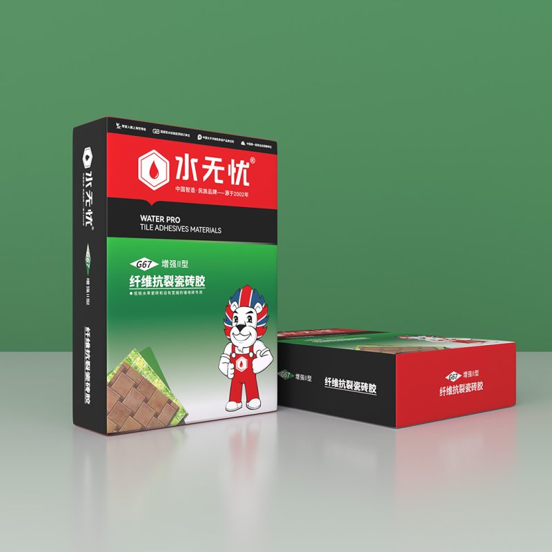 水無憂G67纖維抗裂瓷磚膠增強II型